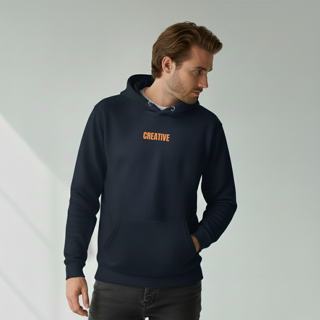 CREATIVE Unisex Hoodie Navy