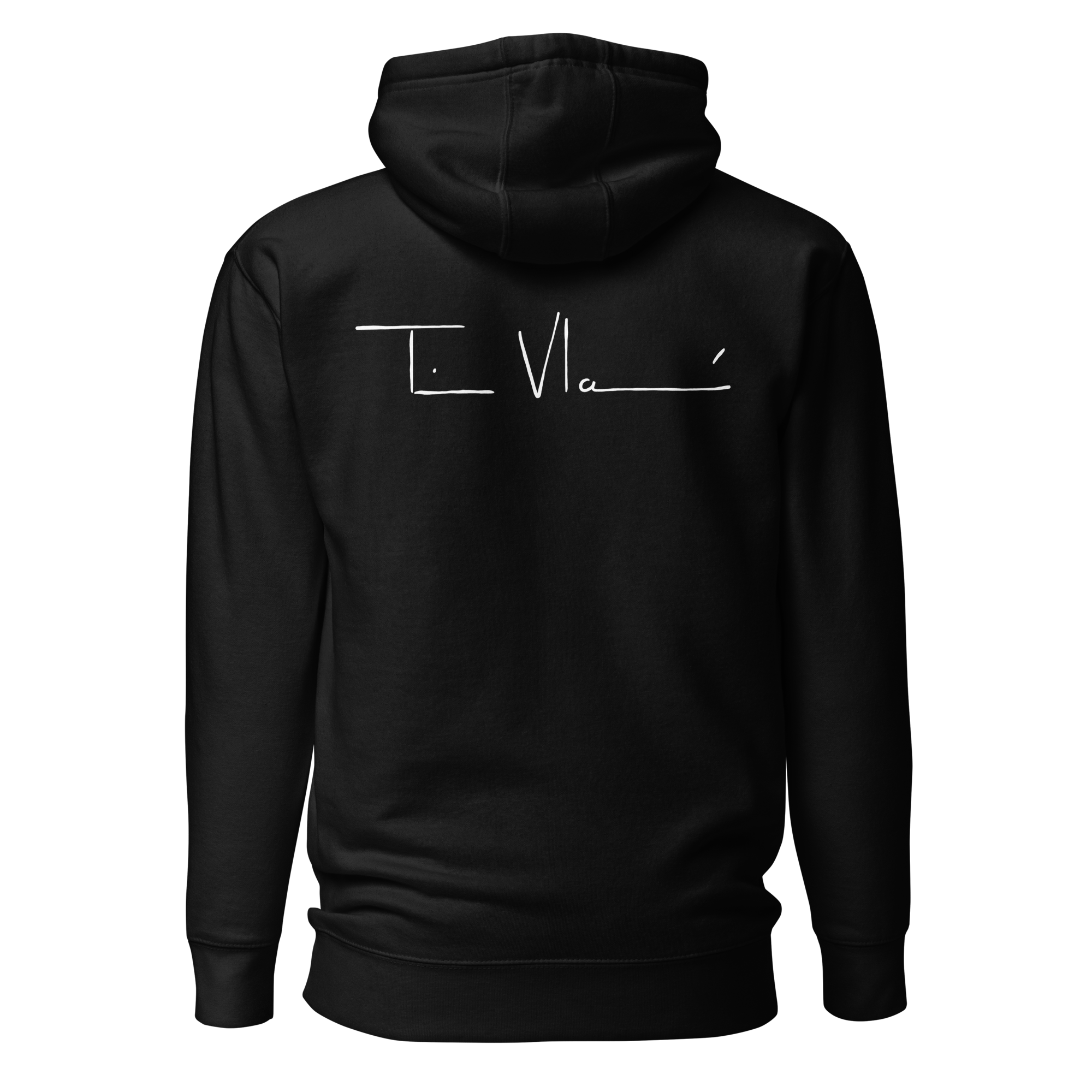 Monochrome Unisex Hoodie Black