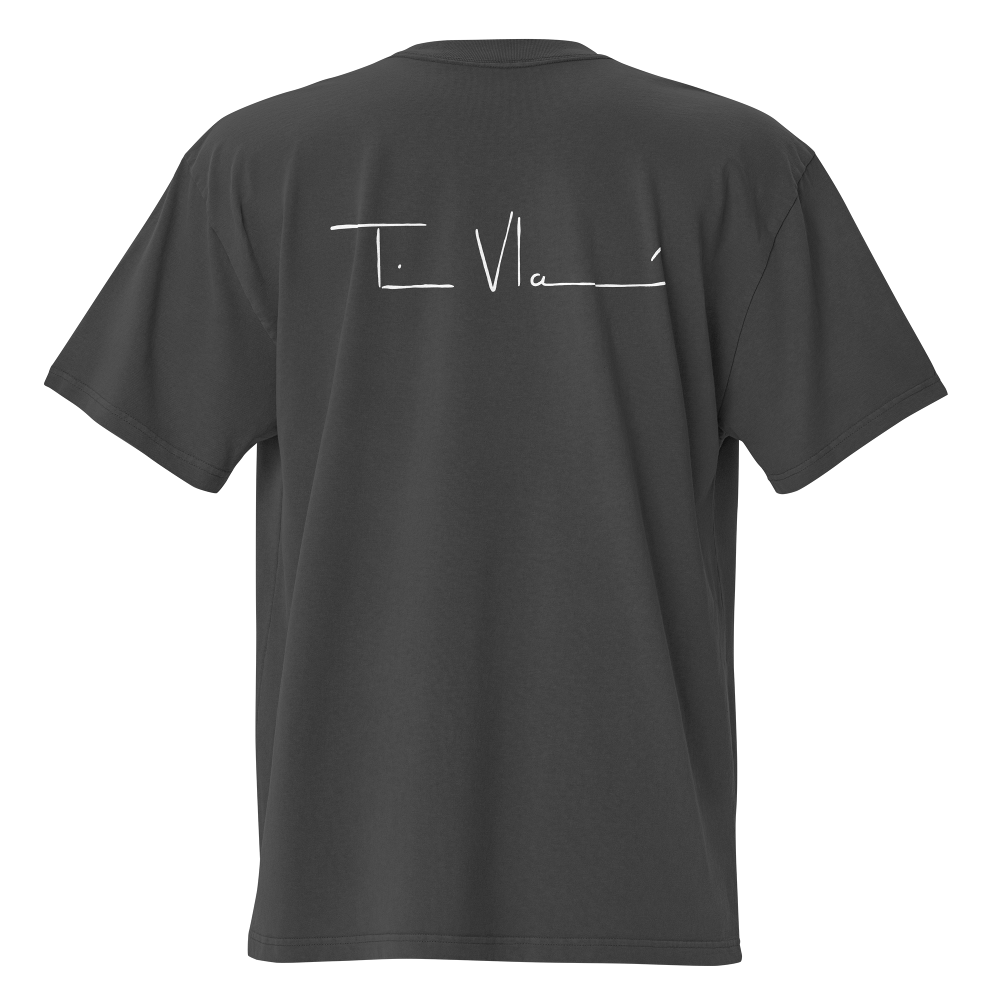 CREATIVE Oversized T-shirt Faded Black